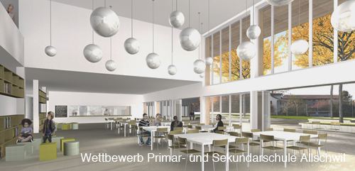 Primar- und Sekundarschulhaus mit Sporthalle Allschwil 389944