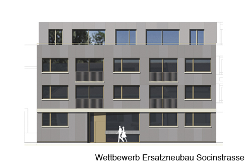 Ersatzneubau an der Socinstrasse 9/11 Basel 389101